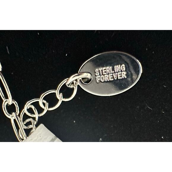 Sterling Forever Charm Necklace - NWT- Unique Find - Picture 7 of 8